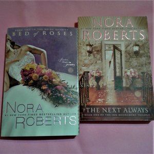 2 Nora Roberts books